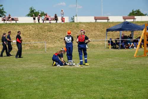 Wettkampf: Angrifftrupp mit Staffelführer