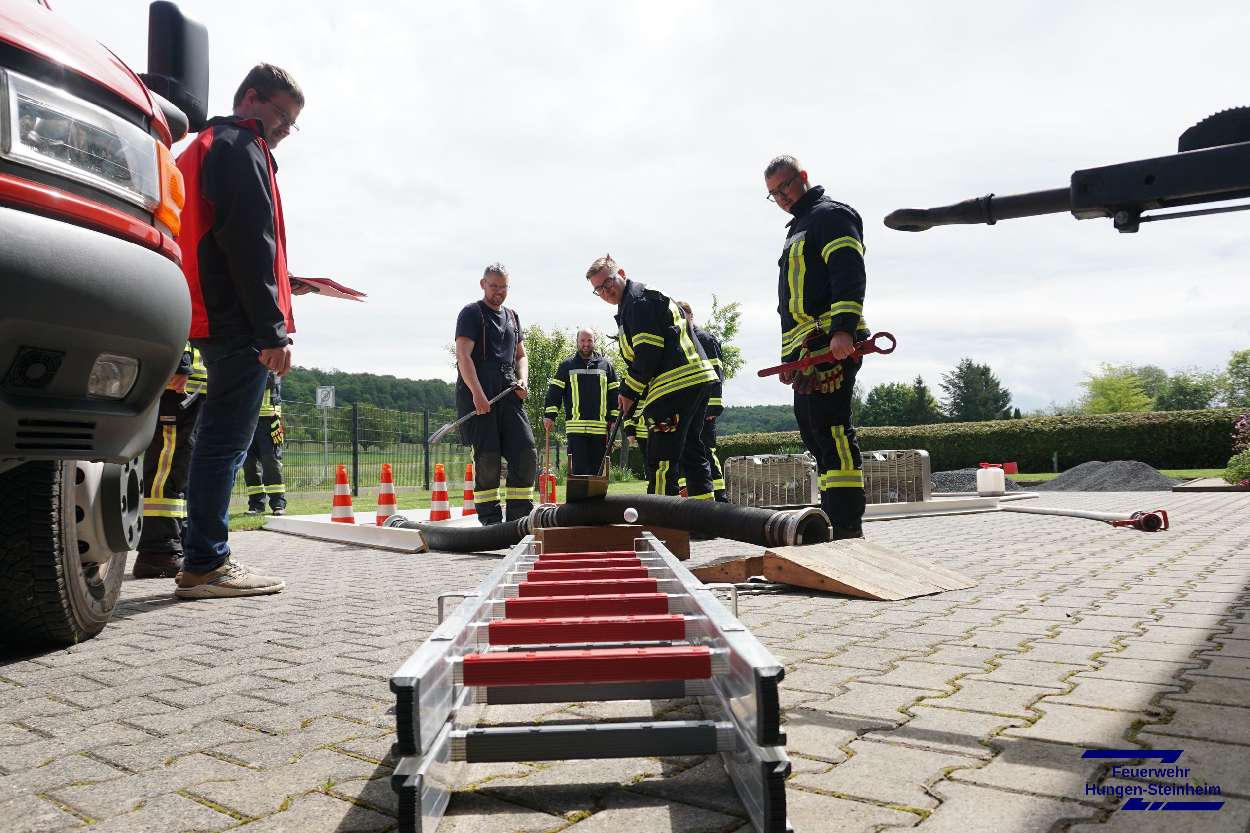 Spiel 6 - Feuerwehrminigolf