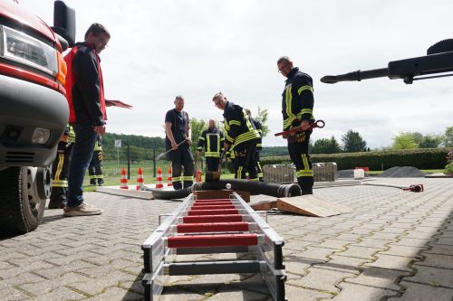 Spiel 6 - Feuerwehrminigolf
