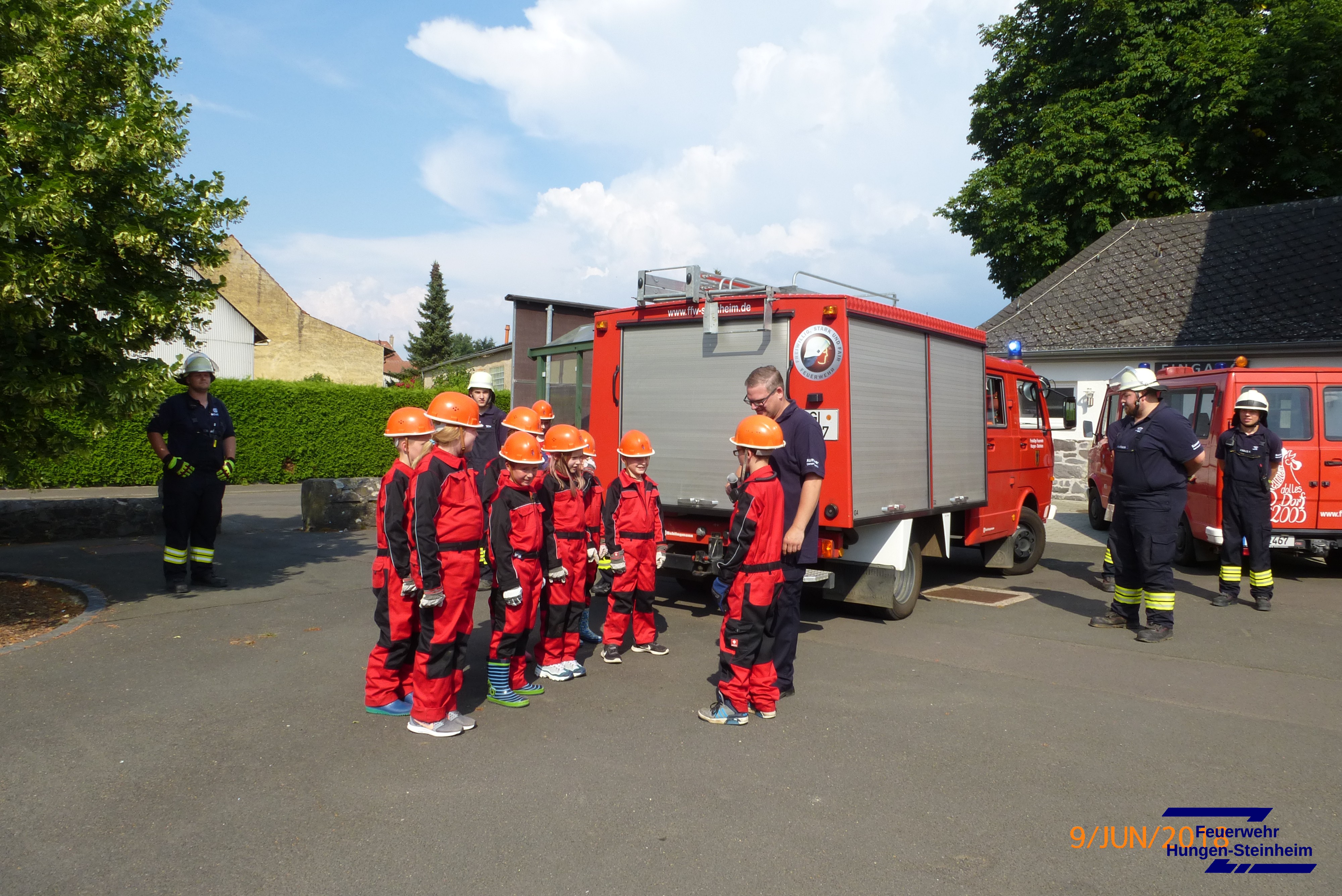 Schauübung Mini- & Jugendfeuerwehr,