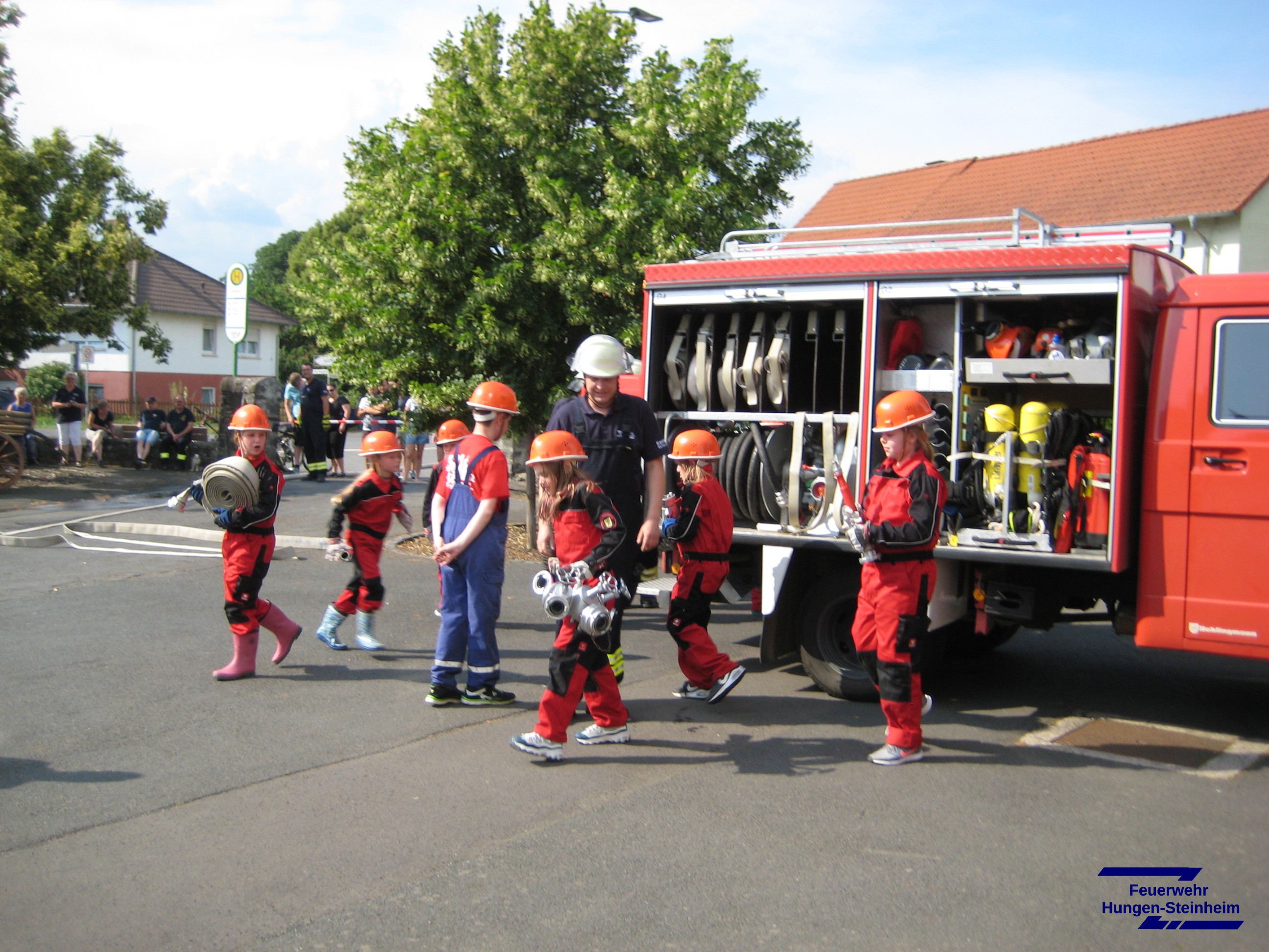 Schauübung Mini- & Jugendfeuerwehr