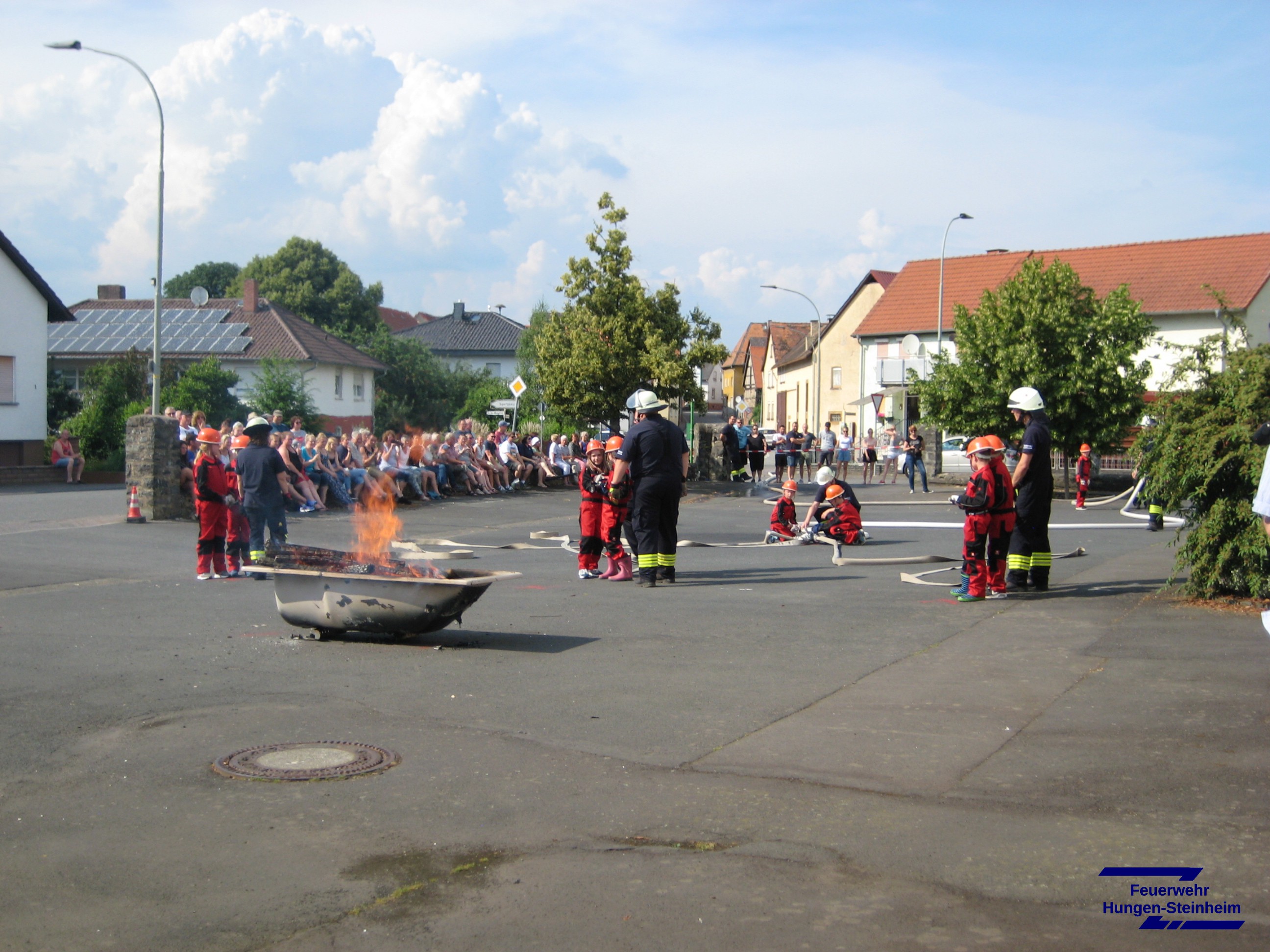 Schauübung Mini- & Jugendfeuerwehr
