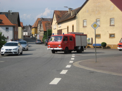 Anfahrt der Mini- & Jugendfeuerwehr