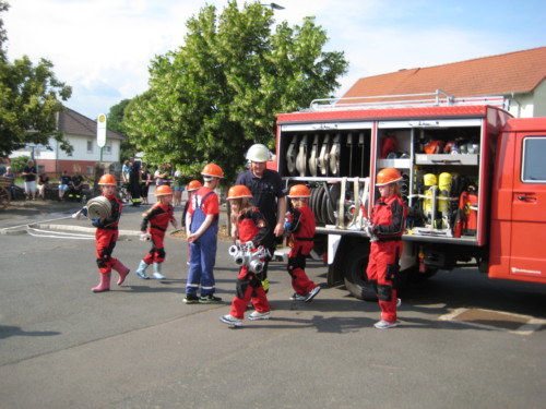 Schauübung Mini- & Jugendfeuerwehr