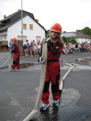 Schauübung Mini- & Jugendfeuerwehr, Abbau