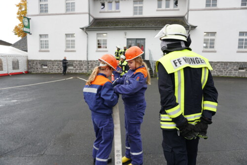 Jugendfeuerwehr Vorführung